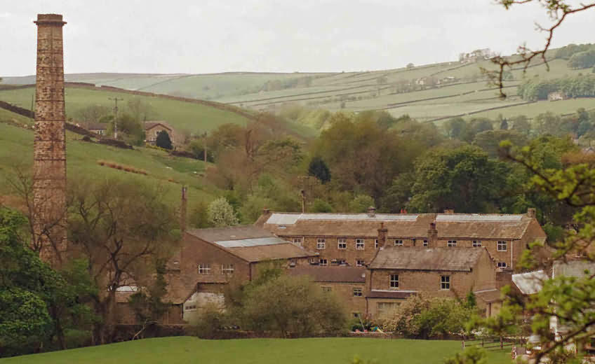 Photograph of Lothersdale Mill by Paul Hargeaves of Lothersdale